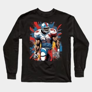 Interception American Football Long Sleeve T-Shirt